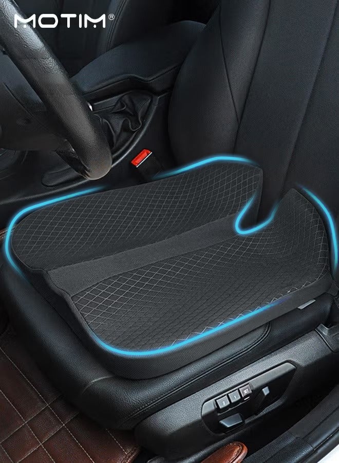Motim Upgraded Car Seat Cushion Pad, Breathable Memory Foam Coccyx Orthopedic Car Driving Seat Cushion, Seat Cushion for Lower Back Pain and Sciatica Tailbone Pain Relief, Fit for Office Chair, Car Seat - Image 1